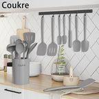 Coukre Silicone Kitchen Cooking Utensils Set - Image 6