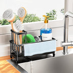 Cisily Sponge Holder for Kitchen Sink, Sink Caddy Organizer by CISILYHOMELIFE