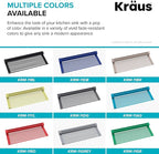 Kraus Multipurpose Workstation Sink Roll-Up Dish Drying Rack, Colander and - Image 11