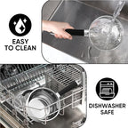 E-far 2 Quart Saucepan with Lid, Tri-Ply Base Stainless Steel Small Sauce Pan - Image 7