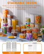 KEMETHY 36 PCS Airtight Food Storage Containers - Image 6