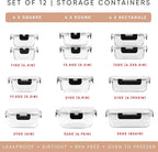 JoyJolt 24pc Borosilicate Glass Storage Containers - Image 9