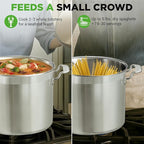 NutriChef 16-Quart Stainless Steel Stockpot - Image 4