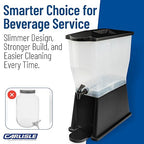 Carlisle FoodService Products Trimline Rectangular Beverage Dispenser - Image 7