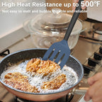 Coukre 2 Pack Silicone Spatula Set, High Heat Resistant, BPA Free Kitchen - Image 3