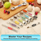 Magnetic Measuring Spoons Set of 9 - Image 6