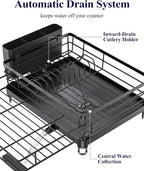 Kitsure Extendable Dish Drying Rack - Image 6