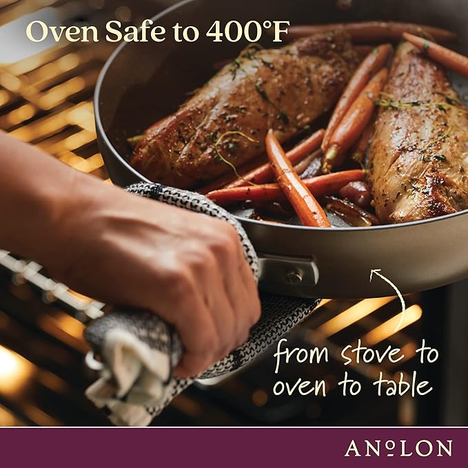 Anolon Advanced Home Hard-Anodized Nonstick Skillets - Image 5