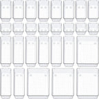 SMARTAKE 28 Piece Drawer Organizers by SMARTAKE