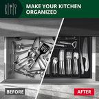 ROYAL CRAFT WOOD Luxury Bamboo Kitchen Drawer Organizer - Image 5