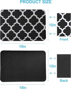 Dish Drying Mat for Kitchen Counter, Hide Stain Anti Absorbent for Kitchen - Image 7