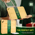 13 x 9.5 inch Bamboo Cutting Boards - Image 7