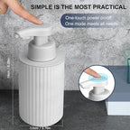 Automatic Soap Dispenser Liquid Touchless: 9oz White Plastic - Image 2