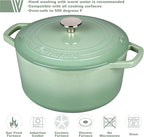 VORRINGARD Enameled Cast Iron Dutch Oven Pot - Image 3