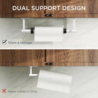 FORIOUS Paper Towel Holder Under Cabinet, One Hand Operable - Image 7