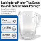 Carlisle FoodService Products Versapour Clear Pitcher Tall Pitcher - Image 3