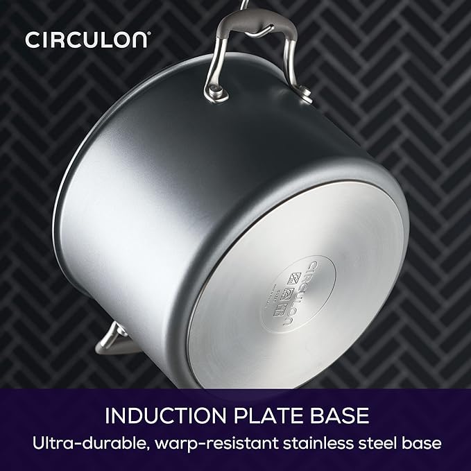 Circulon A1 Series with ScratchDefense Nonstick Induction Cookware, Stockpot - Image 8