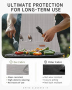 Syntus Chef Apron for Men Women Kitchen Cooking Apron - Image 7
