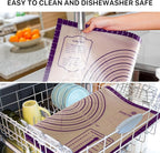 Baking Mat, Reusable Food Grade Silicone Counter Mat - Image 5
