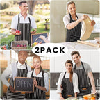BeLuyi 2 Pack Adjustable Bib Apron - Image 7