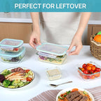 Vtopmart 8 Pack Glass Food Storage Containers - Image 7