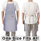 BeLuyi 2 Pack Adjustable Bib Apron - Image 6