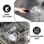 E-far 1 Quart Sauce Pan with Lid, Tri-Ply Base Stainless Steel Small Saucepan - Image 7