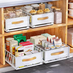 Pull out Cabinet Organizer, Heavy Duty Slide out Pantry Shelves Drawer Storage by Kitstorack