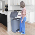 Glad Kitchen Trash Can | Large Plastic Waste Bin - Image 8