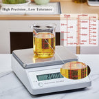 Ackers Glass Measuring Cup 1 Cup, 8oz Borosilicate Liquid Measuring Cup - Image 4