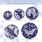 5-Size Reusable Beeswax Bowl Covers - Image 2