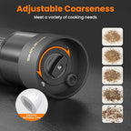 SIMPLETASTE Electric Salt and Pepper Grinder Set - Image 5