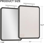 Titanium Cutting Boards for Kitchen, Large 16x11 Inch Pure Titanium and Wheat - Image 5
