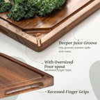 Kikcoin Acacia Wood Cutting Boards - Image 3