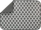 S&T INC. Dish Drying Mat XL, 18” x 24”, Absorbent Microfiber Kitchen Counter Mat by STINC