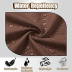 TOSHE Kitchen Apron Waterdrop Resistant Cotton Apron - Image 4