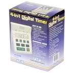 FMP Digital 4 Channel Commercial Kitchen Countdown Timer, Water Resistant - Image 3