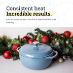 Lodge Essential Enamel Cast Iron Dutch Oven - Image 3