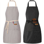 BeLuyi 2 Pack Adjustable Bib Apron by BELUYI