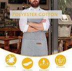Handepo 4 Pcs Kitchen Aprons - Image 4