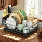 MOUKABAL Dish Drying Rack, Dish Rack, Stainless Steel Dish Racks - Image 8