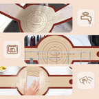 Silicone Bread Sling for Dutch Oven, Easily Transfer Sourdough, Dishwasher Safe - Image 4