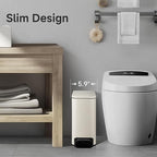 TIPGO Slim Bathroom Trash Can - Image 3