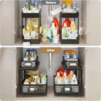 2 Pack 21IN-Depth Under Sink Organizer - Image 6