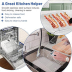 TeamFar Cooling Rack, 16.6” x 11.45” Stainless Steel Wire Baking Rack - Image 6