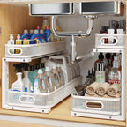 2 Pack 21.3IN-Depth Under Sink Organizer by UnderSinkOrganizer