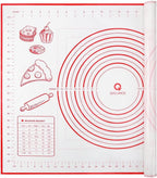 Silicone Baking Mat with Measurements, Pastry Mat by WelcometoQuellance