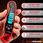 Alpha Grillers Meat Thermometer Digital – Instant Read Food Thermometer - Image 2