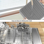 ZLR 2 Pcs Large Silicone Dish Drying Mat - Image 8