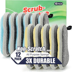 Dual Sided All-Purpose Sponges Kitchen, Dish Sponge by PANYEE